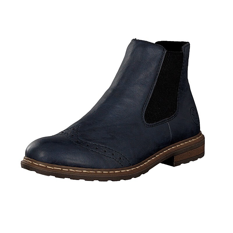 Botas Chelsea Rieker 71072-14 Para Mulher - Azuis